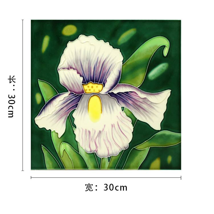 植物花卉瓷板畫尺寸